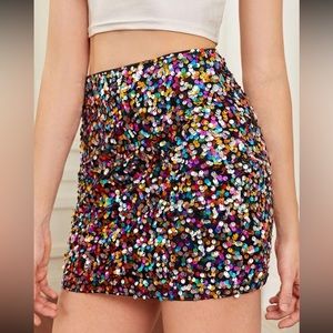 Shein GLITTER ✨ SKIRT!